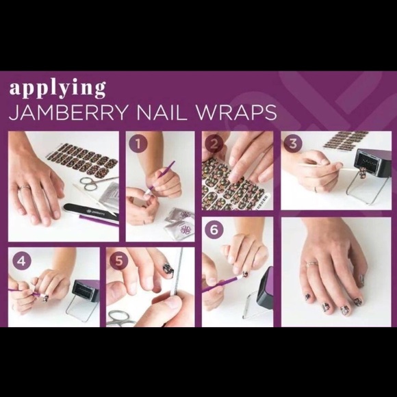 Jamberry nail wrap celeb status black clear - Picture 5 of 8